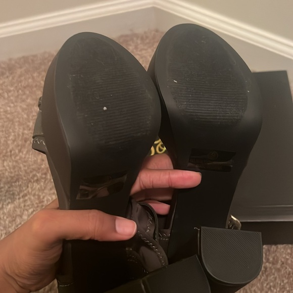 Fashion Nova "Liliana" Head in the Clouds Glamrock Military-style Platform Heels - Picture 10 of 16